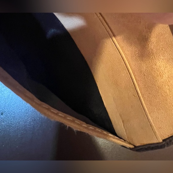 Coach EUC Vtg Saddle Brown Leather Bi-Fold Card Holder Snap Front Coin Wallet - Picture 11 of 13